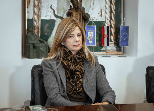 Fotografija 6 - Gradonačelnik Burić ugostio Željka Krnčevića: 'Novom ravnatelju i Gradu Šibeniku uvijek će biti na raspolaganju'