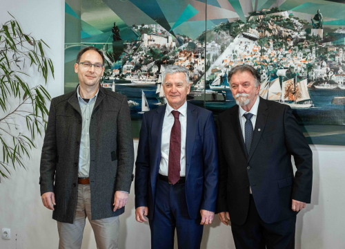 Burić ugostio Željka Krnčevića: 'Novom ravnatelju Muzeja i gradu Šibeniku uvijek sam na raspolaganju'