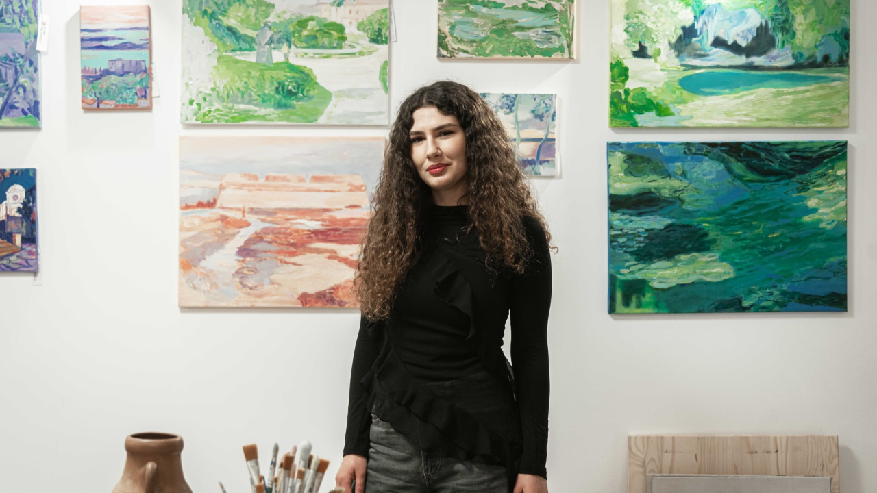 Doris je završila Akademiju, vratila se u Šibenik i otvorila atelje: 'Želim vjerovati da se može uspjeti'