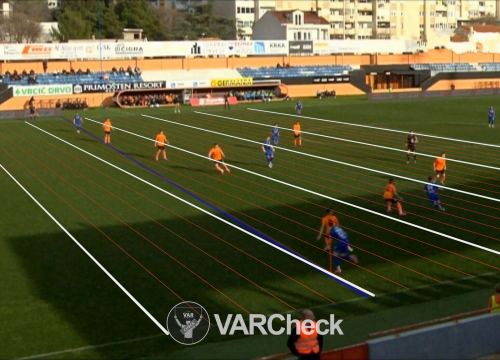 Šibenika protiv Slavena oštetila navodno neispravna VAR tehnologija, Komisija HNS-a ipak potvrdila odluku
