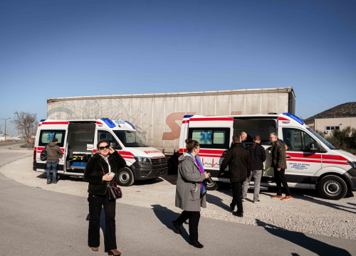 Fotografija 8 - Zavod za hitnu medicinu Šibensko-kninske županije bogatiji za dva nova sanitetska vozila