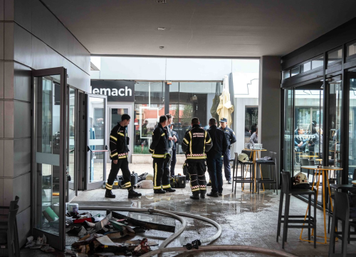 Fotografija 7 - Požar u City Lifeu: Zgrada evakuirana zbog gustog dima, nema ozlijeđenih