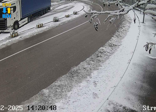 Sjever županije zabijelio se pod tankim snježnim pokrivačem