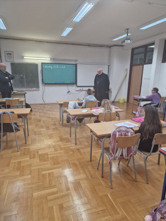 Biskup Tomislav Rogić u pastirskom pohodu župi Ražine