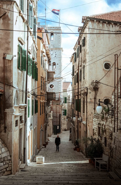 Gorica zimi: U starom šibenskom kvartu 'nema pasa', ali nađe se poneka mačka