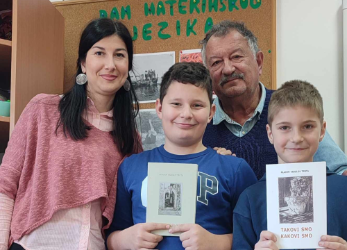 Zlarinska škola obilježila Međunarodni dan materinskog jezika uz pjesnika Mladena Tabulova Trutu