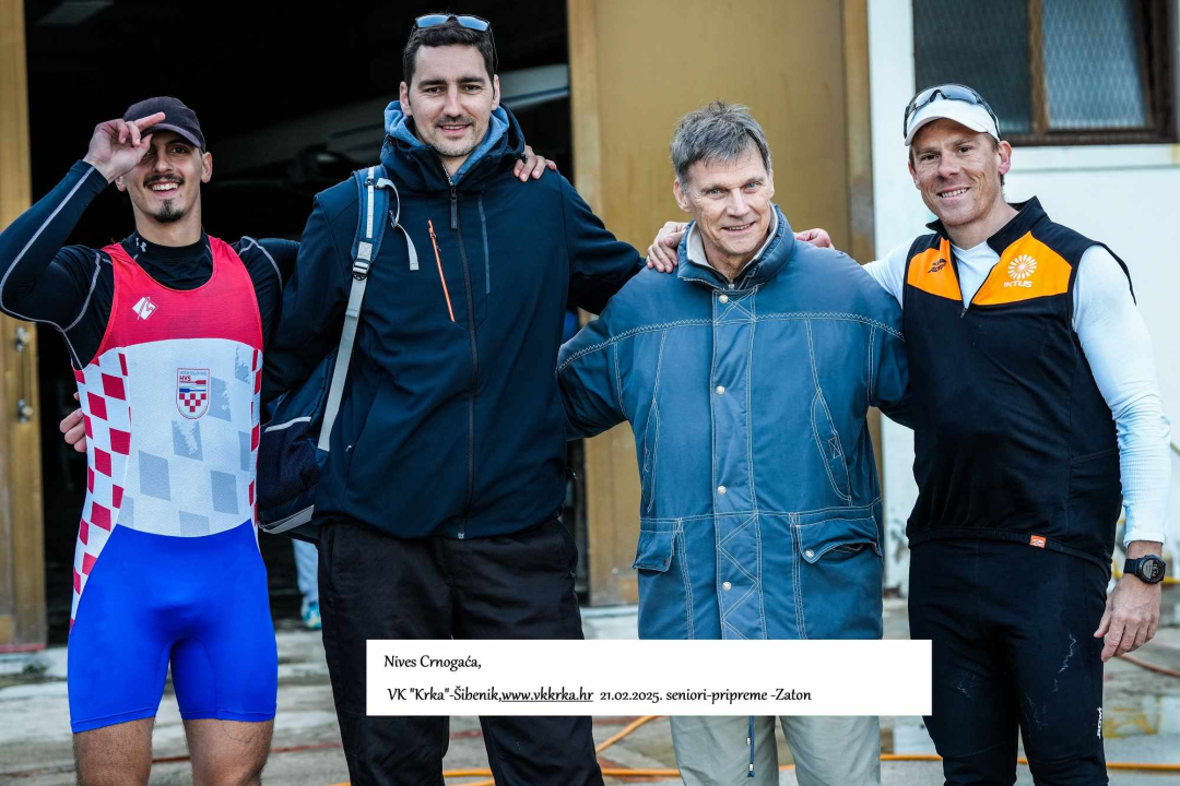 Hrvatska veslačka elita na pripremama u Zatonu