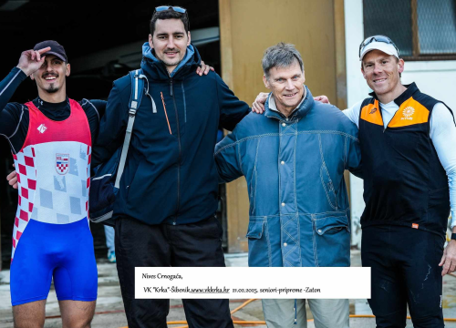 Fotografija 3 - Hrvatska veslačka elita na pripremama u Zatonu