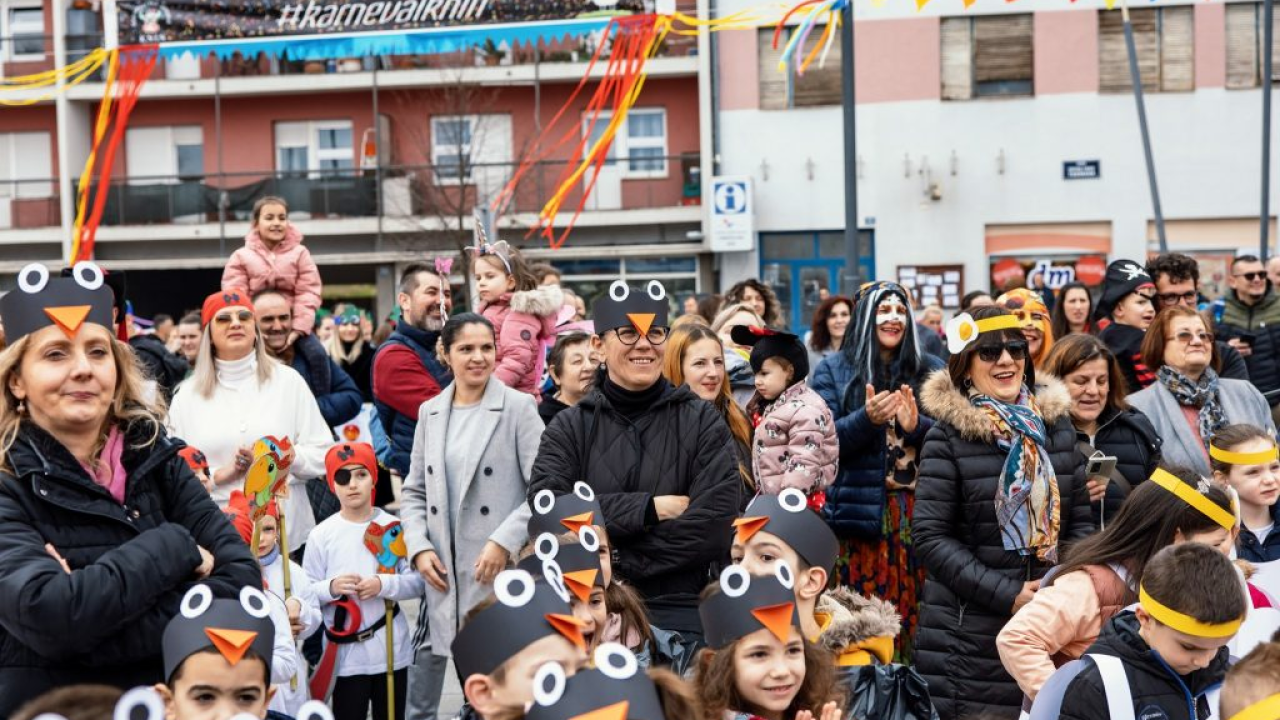 Velika karnevalska proslava u kraljevskom gradu Kninu