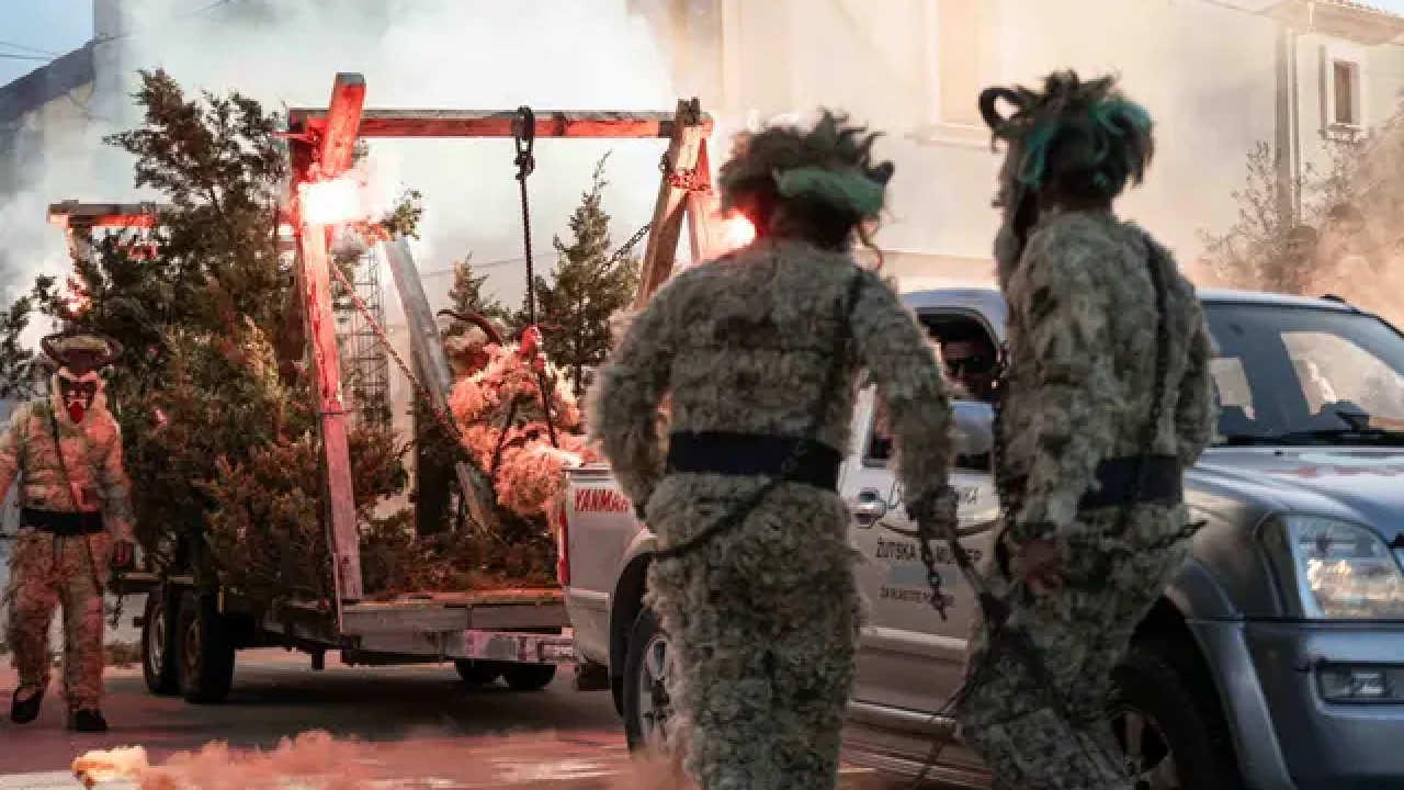 'Krampusi' su najbolja maska ovogodišnjih Murterskih baka