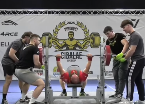 Goran Šimić prvi put u benču podigao 200 kilograma: Apsolutna pobjeda u Vinkovcima