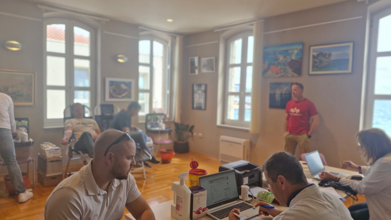 Rekordna akcija darivanja krvi u Vodicama: Prikupljene 74 doze, došlo osam novih darivatelja