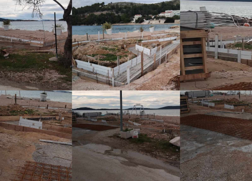 Zabrinuti mještani Žaborića upozoravaju na građevinske radove uz more, Grad Šibenik reagirao