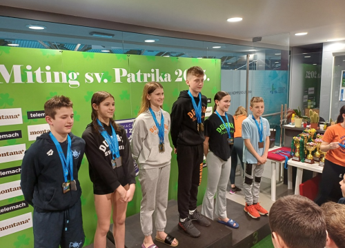 Fotografija 3 - FOTO: Plivači Mora na 'Svetom Patriku': Badurina srebrni, Džepina brončani u poretku kombiniranih disciplina