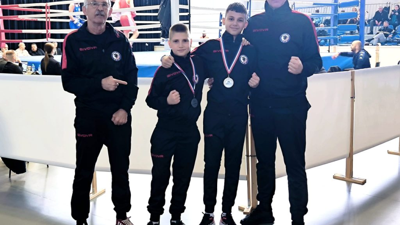Kninski boksači osvojili dvije srebrne medalje na Prvenstvu Hrvatske