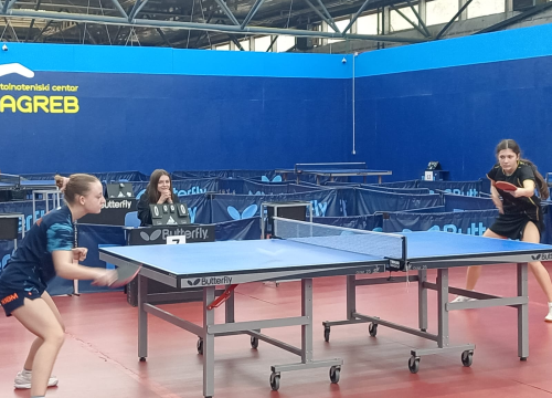 Fotografija 3 - FOTO: Stolnotenisačica Šibenika Anđela Živković nastupila na turniru za najboljih 8 hrvatskih kadetkinja