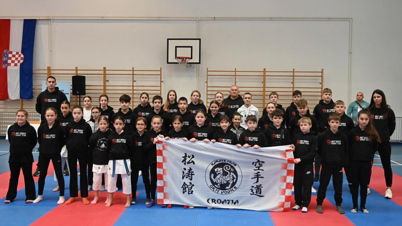 Karate klub Okit drugi ukupno na 'Kupu Jadrana' sa 37 medalja