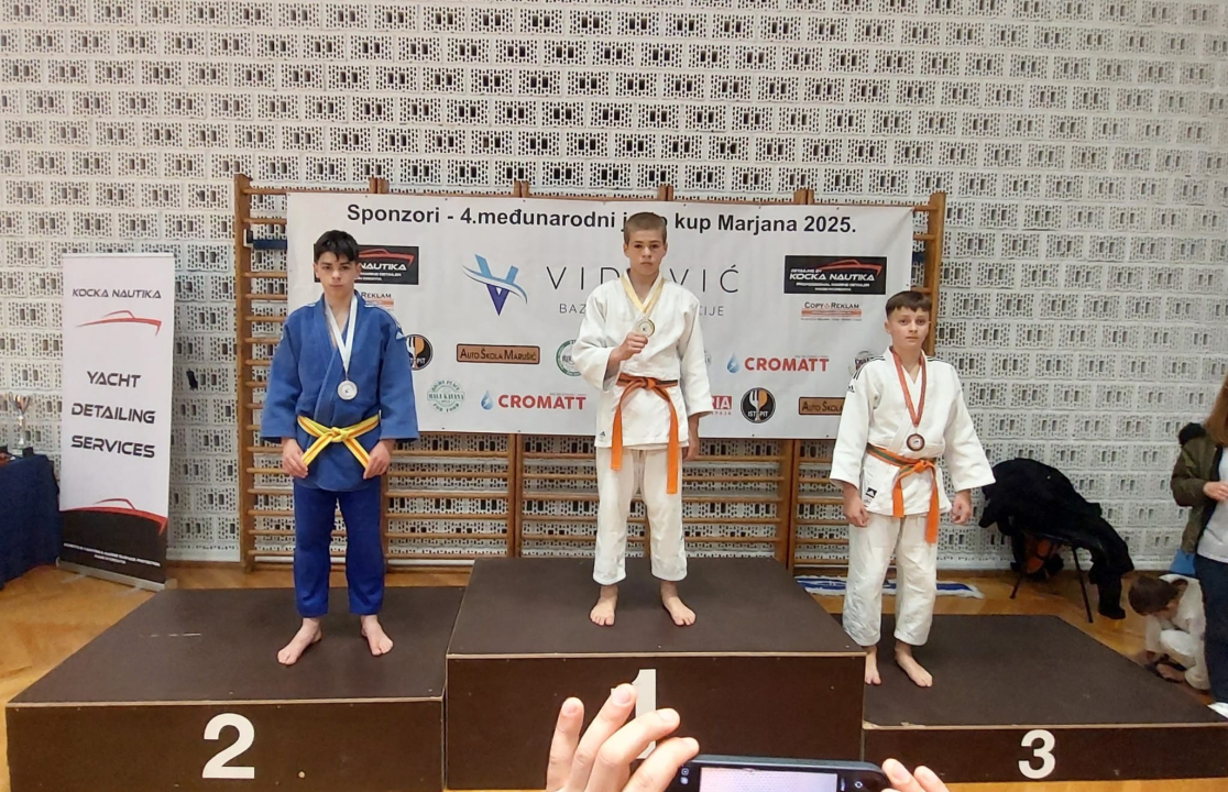 Šibenski mladi judaši kući donijeli tri medalje