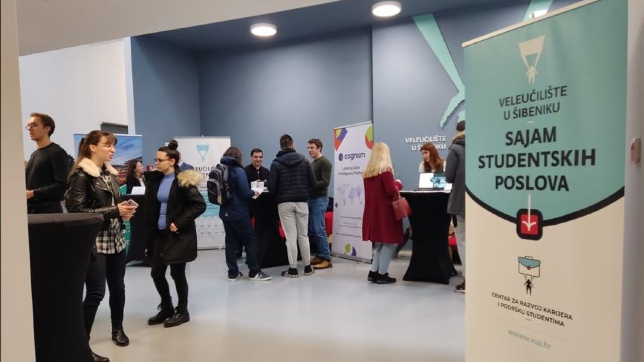 VUŠ Sajam studentskih poslova u srijedu i četvrtak: Mjesto gdje se susreću studenti i poslodavci