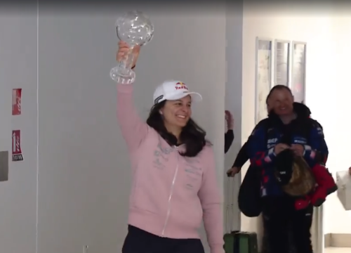 Najbolja hrvatska skijašica Zrinka Ljutić dočekana u Zagrebu: ‘Ponosna sam što sam se vratila s Globusom’