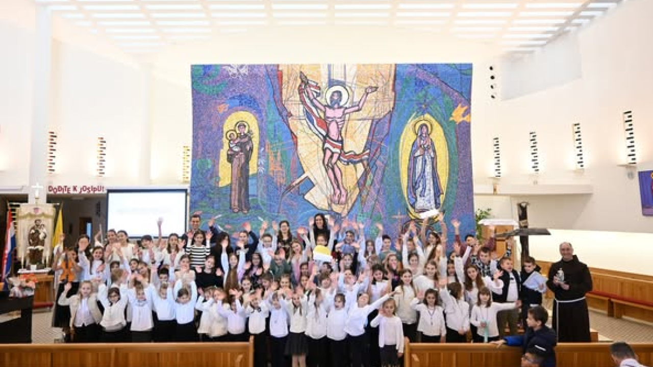Dječji zbor sa zagrebačke Knežije gostovao u Župi sv. Ante Padovanskog na Šubićevcu