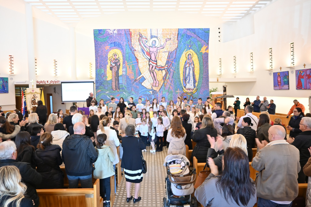 Dječji zbor sa zagrebačke Knežije gostovao u Župi sv. Ante Padovanskog na Šubićevcu