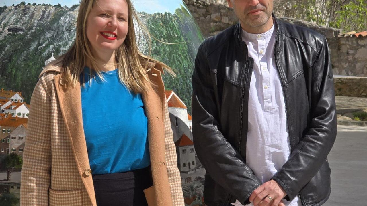 Skradin dobio dvometarsko uskršnje jaje s prepoznatljivim motivima tog kraja