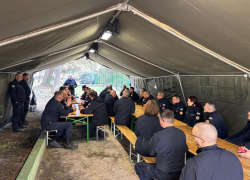 Fotografija 4 - Krizne situacije pod kontrolom: Ronilački timovi uvježbavaju operacije u Šibeniku