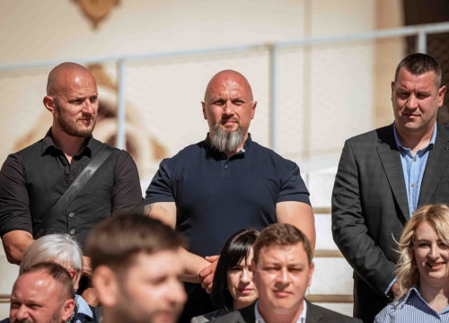 Fotografija 10 - Florijan Žižić za župana, Goran Šimić za dožupana: Na Poljani se predstavila Nezavisna lista načelnika i vijećnika