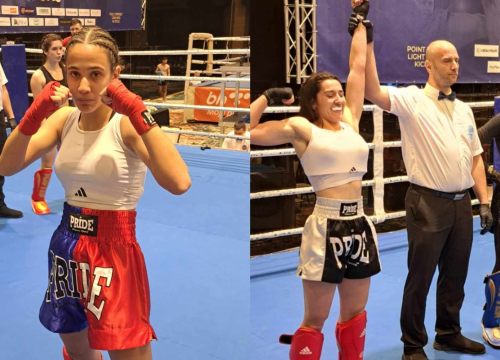 Fotografija 2 - Impresivne pobjede šibenskih borkinja:Laura Lokas i Tonka Desanić nokautima do finala europskog kupa