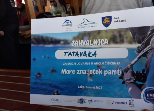 Fotografija 1 - Članovi zlarinske 'Tatavake' sudjelovali u velikoj ekološkoj akciji Instituta Plavi svijet