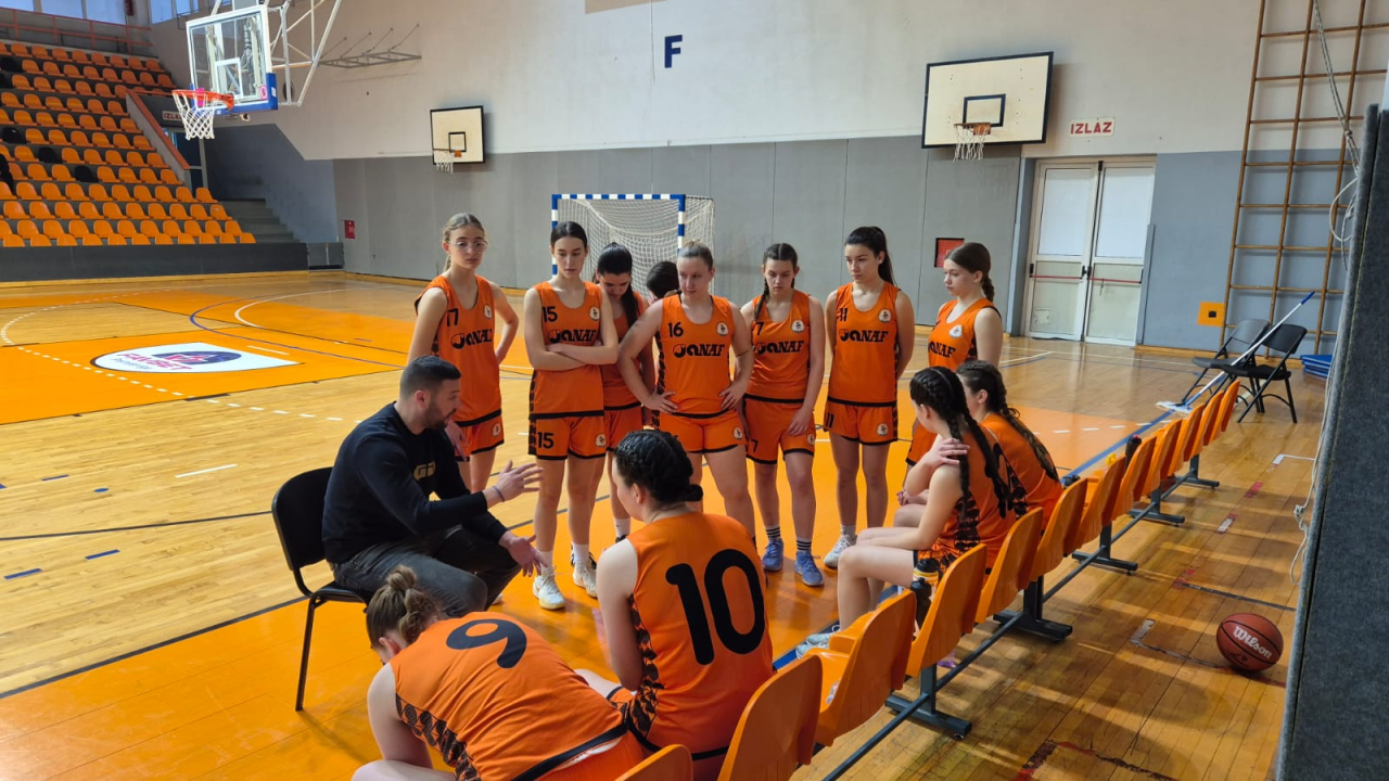 Košarkašice Šibenika u predkadetskoj konkurenciji treće na Prvenstvu Hrvatske