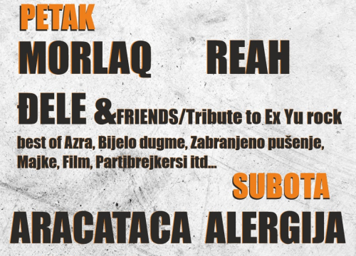 Fotografija 2 - Crtaona Fest vraća se u dvorište Gimnazije: Dva dana i sedam bendova