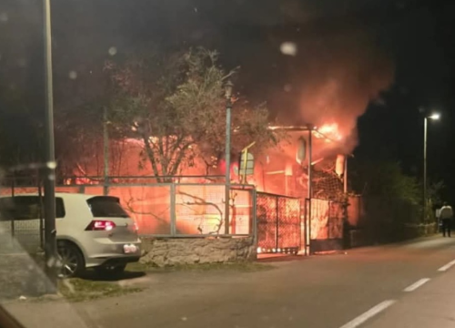 Požar u garaži u Bilicama i smeća u Crnici: Brze intervencije vatrogasaca spriječile veću štetu