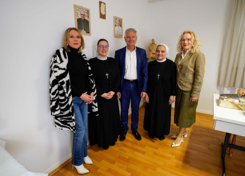 Gradonačelnik Burić posjetio Samostan časnih sestara milosrdnica