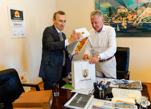 Fotografija 4 - Talijanski veleposlanik posjetio Šibenik