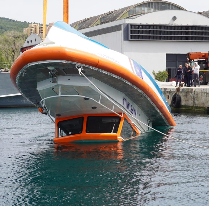 U Šibeniku testirana prva brodica nove flote za Lučke kapetanije