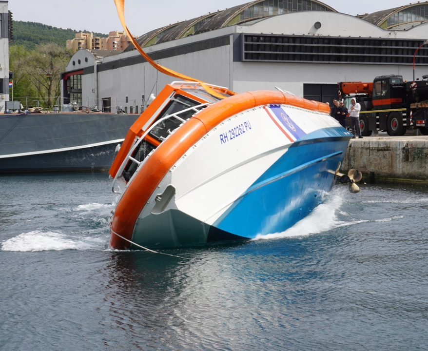 U Šibeniku testirana prva brodica nove flote za Lučke kapetanije