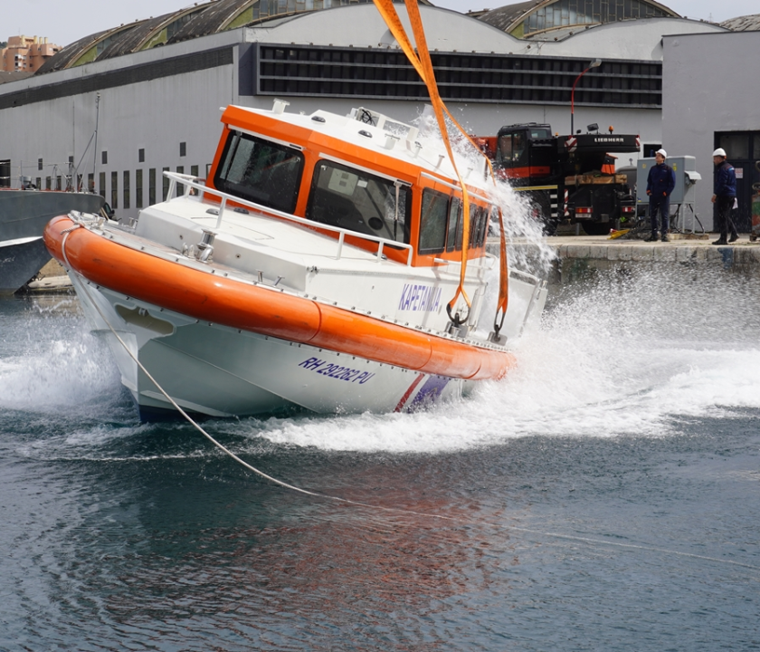 U Šibeniku testirana prva brodica nove flote za Lučke kapetanije