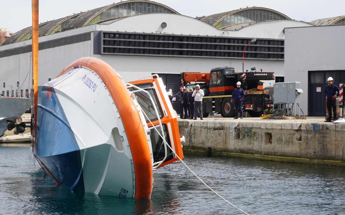 U Šibeniku testirana prva brodica nove flote za Lučke kapetanije