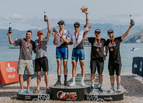 Fotografija 2 - Biciklistima Roku Fržopu i Tonku Čičin-Šainu srebro u finišu 4 Islands Epic utrke