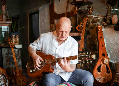 Fotografija 5 - Srđan Trojan šibenski je električar i majstor izrade gitara: 'Radim instrumente za sebe, za svoju dušu i za prijatelje'