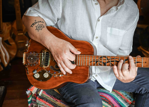 Fotografija 6 - Srđan Trojan šibenski je električar i majstor izrade gitara: 'Radim instrumente za sebe, za svoju dušu i za prijatelje'