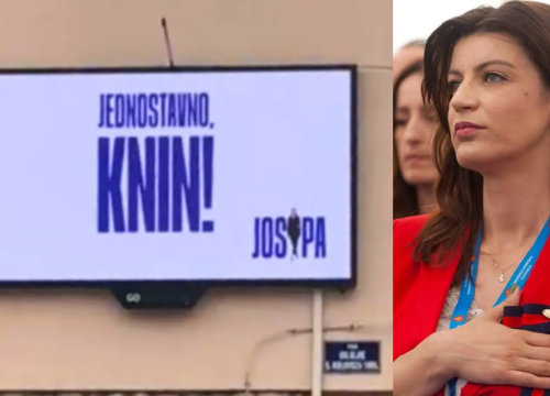Povratak 'kninske kraljice': Josipa Pleslić predala potpise za kandidaturu za gradonačelnicu Knina
