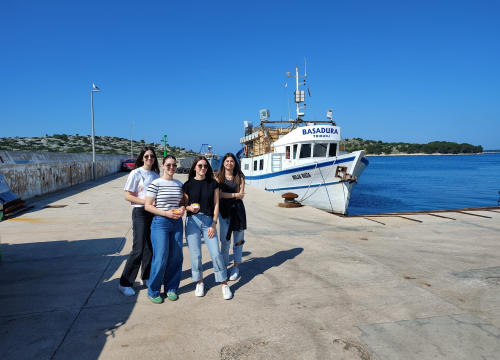 Fotografija 2 - Budući nautičari i tehničari upoznali ribarstvo i nautički turizam iz prve ruke