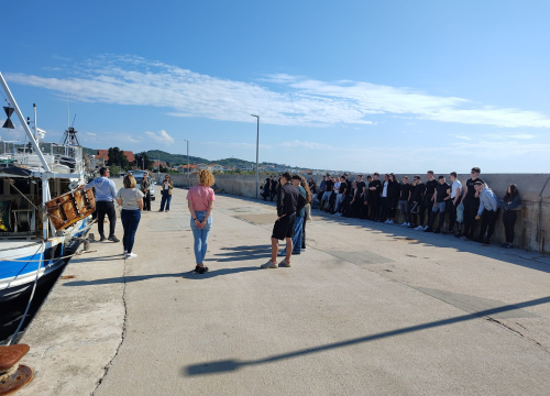 Fotografija 5 - Budući nautičari i tehničari upoznali ribarstvo i nautički turizam iz prve ruke