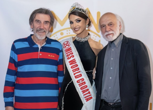 Miss Hrvatske kreće u Indiju: Na oproštajnom partyju bio i šibenski menadžer Zoran Škugor