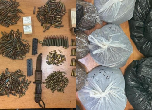 Fotografija 2 - Šibenska policija zaplijenila opasan arsenal: Ilegalno oružje, mina, droga i duhan