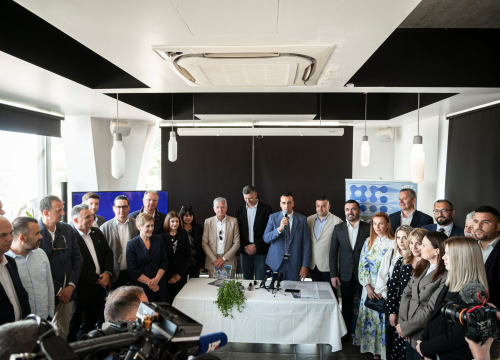 Fotografija 18 - Paško Rakić predstavio program i listu: 'Poseban naglasak dati ću na razvoj unutrašnjosti županije'