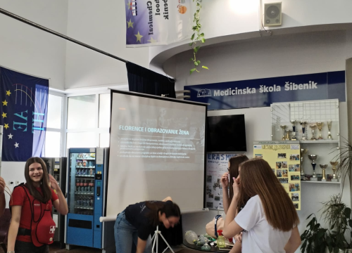 Fotografija 10 - Dan otvorenih vrata Medicinske škole Šibenik: 'Vaš će poziv u budućnosti spašavati mnoge živote'